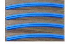 4 RAILS  COURBE  BLEU   /