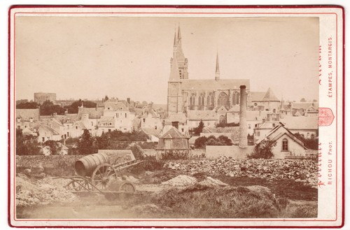 Seine oise dourdan vue - seine,