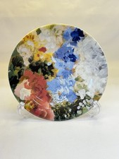 Faiencerie De Gien France Chaise Bleue Canapé Plate 6.5” *Discontinued*