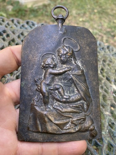Plaque bronze xviii - bronze, &