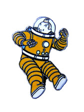 pin tintin elon musk jeff bezos richard branson thomas pesquet astronaut space