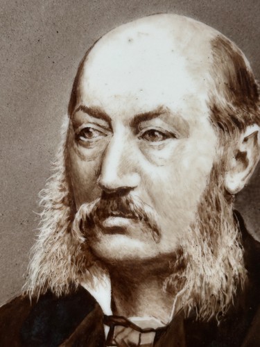 Ancien portrait homme - portrait,
