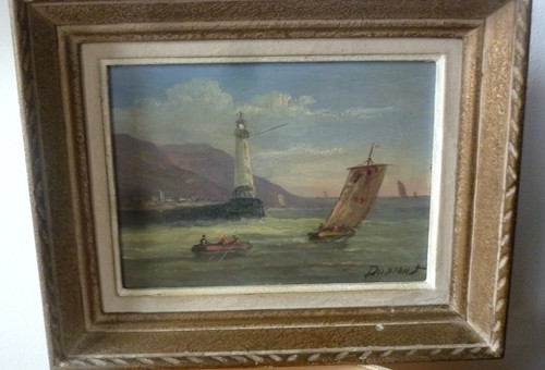 Tableau ancien marine - tableau,