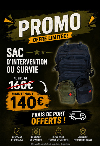 Sac survie 1 kit - sac, de