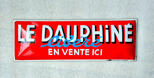 Rare plaque émaillée - rare,