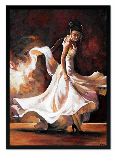 Danseuse 73x53cm ölbild - danseuse-, 73x53cm-Ölbild