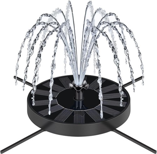 Fontaine solaire pour oiseaux - fontaine,