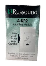 Russound A-KP2 Amplified Module Keypad White Pushbuttons Built IR Receiver RARE