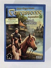 Carcassonne Inns & Cathedrals Expansion Set #1  Z-Man Games Missing Card 