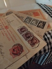 QUATRE CARTES Entiers Postaux