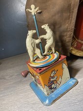 ANCIENNE BOITE A  MUSIQUE TOLE