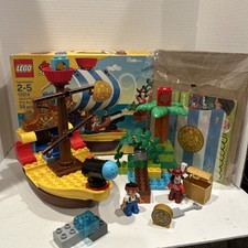 LEGO Duplo Jake's Pirate Ship Bucky Retired 10514 - READ