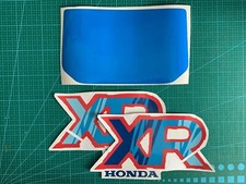 Honda XR 600 1992 plaque EU