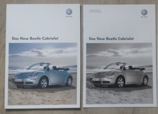 VW New Beetle convertible convertible brochure 6.2006 and supplement with technical data