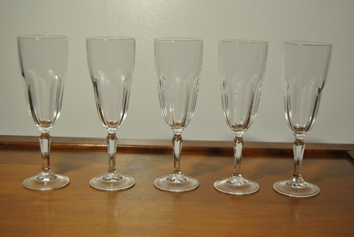 Verres flutes cristal à - 5,