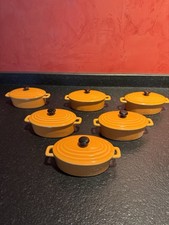 6 mini cocottes orange LBP
