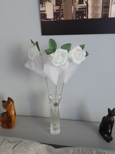 Roses artificielle avec - 5,
