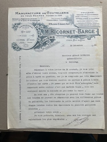 Lette entete ricornet - lette,