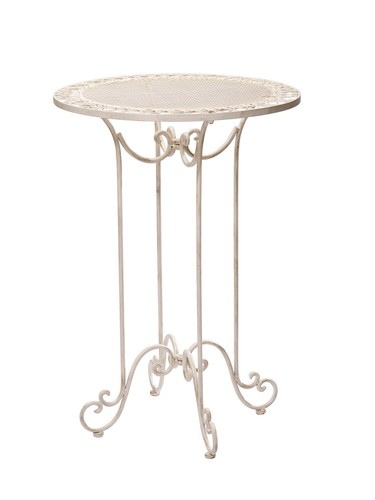 Table haute pour jardin fer - table,
