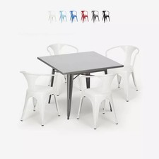 table 80x80 + 4 chaises en