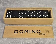 Cidal Dominoes Game with Complete Wooden Box 