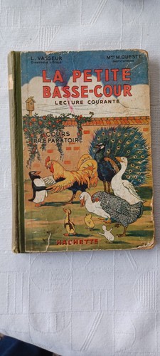 Ancien manuel scolaire - manuel,