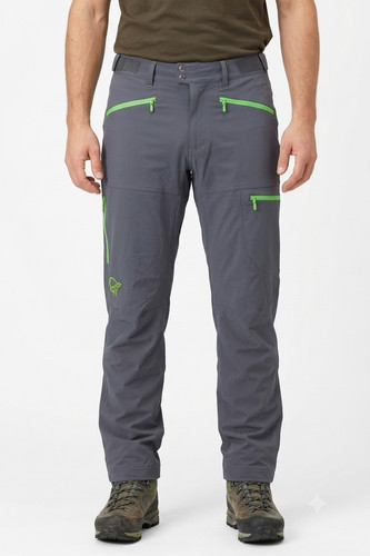 Pantalon softshell norrona - softshell,