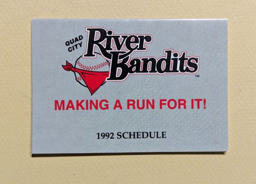Pocket schedule 1992 quad - -,