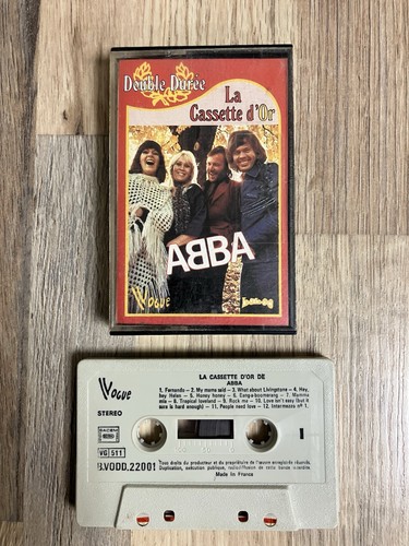 Cassette audio abba - audio,