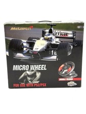 Skream Mclaren Micro Wheel Steering Wheel for PS2 PS1 Playstation New Old Stock #FT9
