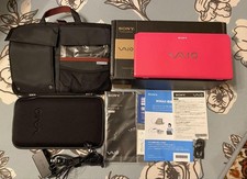 Sony Vaio Pink Note PC VPCP119KJ/P Type P Windows7 Home Premium w/ Accessory r#