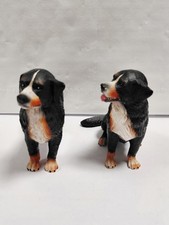 ENSEMBLE DE 2 STATUETTE BOUVIER BERNOIS DIMENSION 10 X 8 X 5