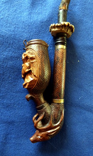 Ancienne pipe chasseur - pipe, de