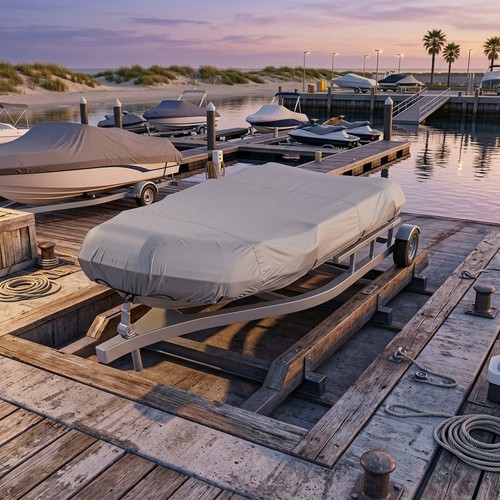Poussière bateau moteur - poussière, à