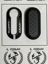 OUTLET: ABARTH 595 695 PUNTO 100% original FIAT ABARTH BLACK RACE key cover