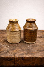 Lot de 2 pots couverts en