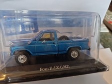 IXO, FORD F-100 pick-up 1982 bleu vendu sous blister, échelle 1/43, MAGARGAQV15