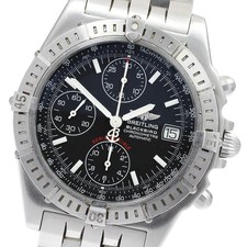BREITLING Chronomat Blackbird A13353 Date black Dial Automatic Men's_872434