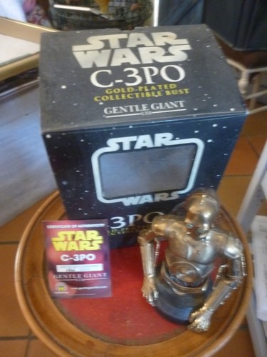 Star wars 3po plaqué or - star,