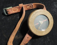 Vintage WW2 US Army Corps of Engineer Round Compass (H609) Super Magneto NY USA