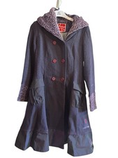 AVENTURES DES TOILES  manteau violet taille 38