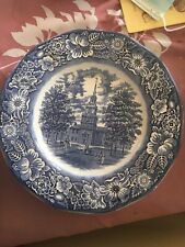 Ancienne assiette LIBERTY BLUE
