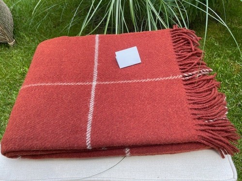 Couverture laine plaid 140 - laine,