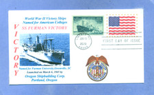 Furman Victoire Nommé Collège Du Sud Carolina Bateau Image Cachet Premier Jour