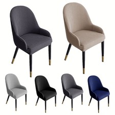 Housse de chaise semi-circulaire de qualité supérieure anti-rides et résistan
