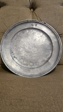 18ème siècle Assiette étain