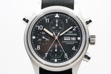 IWC Pilot's Rattrapante Chronograph IW3711 Doppelchronograph 371102 PLEASE READ