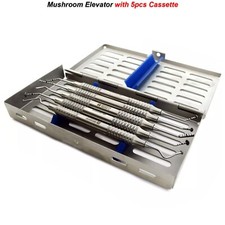 Breast Lift Jaw Curette Lifts Dental Implants with Tray Set of 5