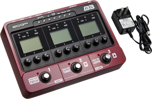 Zoom bass multi effects - b3,