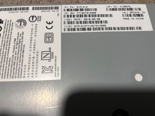 Ibm 01pl512 lecteur bande - 01pl512,